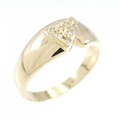 K18YG ダイヤモンド リング 0.05CT