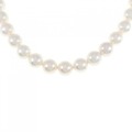 シルバークラスプ アコヤパール ネックレス 7.5-8mm
