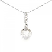 K18WG ダイヤモンド ネックレス 0.45CT