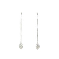 PT ダイヤモンド ピアス 0.465CT