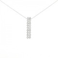 K18WG ダイヤモンド ネックレス 0.40CT