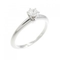 ティファニー クラシック ソリティア リング 0.25CT I VVS1 3EXT