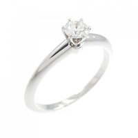 ティファニー クラシック ソリティア リング 0.25CT I VVS1 3EXT