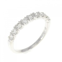 K18WG ダイヤモンド リング 0.45CT