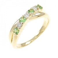 K18YG ガーネット リング