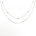 K18YG ダイヤモンド ネックレス 0.45CT