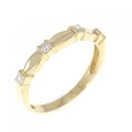 K18YG ダイヤモンド リング 0.12CT