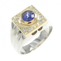 PM/K18 サファイヤ リング 1.15CT