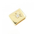 【新品】K18YG ダイヤモンド ペンダント 0.03CT