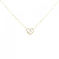 ポンテヴェキオ ハート ダイヤモンド ネックレス 0.16CT