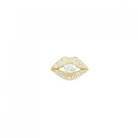 アーカー ビズーパヴェ ピアス 片耳 0.09CT