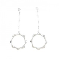 PT ダイヤモンド ピアス 0.02CT