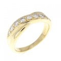 K18YG ダイヤモンド リング 0.31CT