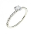カルティエ エタンセル リング 0.26CT D VVS2 EXT