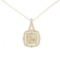 K18YG ダイヤモンド ネックレス 0.50CT