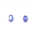【新品】PT タンザナイト ピアス 1.40CT