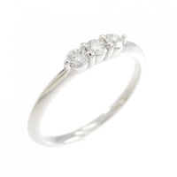 PT スリーストーン ダイヤモンド リング 0.20CT