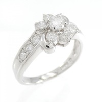 PT フラワー ダイヤモンド リング 0.60CT