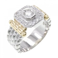 PT/K18YG ダイヤモンド リング 0.38CT