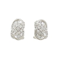 PT ダイヤモンド ピアス 0.80CT