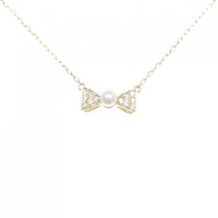 ペルリータ・ミキモト リボン アコヤパール ネックレス