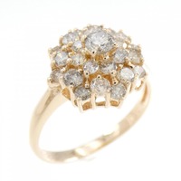 K14PG ダイヤモンド リング 1.00CT