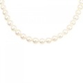 シルバークラスプ アコヤパール ネックレス 7-7.5mm
