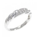 K18WG ダイヤモンド リング 0.20CT