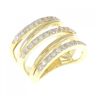K18YG ダイヤモンド リング 1.00CT
