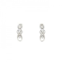 PT ダイヤモンド ピアス 0.08CT