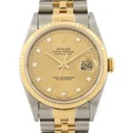 ロレックス デイトジャスト 16233G. SSxYG 自動巻 S番