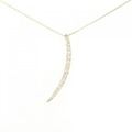 K18YG ダイヤモンド ネックレス 0.48CT