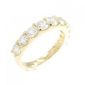 【新品】K18YG ダイヤモンド リング 1.502CT F VS1-SI1 EXT-VG