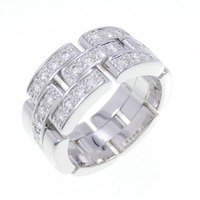 カルティエ マイヨンパンテール ハーフダイヤ リング