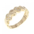 K18YG ダイヤモンド リング 0.06CT