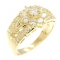 K18YG ダイヤモンド リング 0.52CT