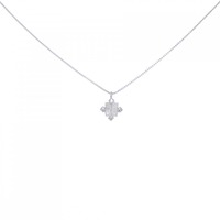 K18WG ダイヤモンド ネックレス 0.25CT