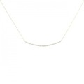 K18YG ダイヤモンド ネックレス 0.30CT