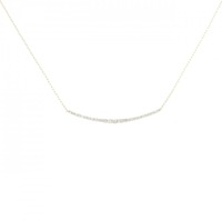 K18YG ダイヤモンド ネックレス 0.30CT