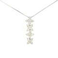 PT フラワー ダイヤモンド ネックレス 2.50CT
