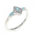 PT トルマリン リング 0.13CT