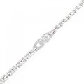 K18WG ダイヤモンド ブレスレット 0.17CT