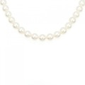 シルバークラスプ アコヤパール ネックレス 7-7.5mm