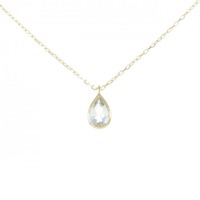 K18YG アクアマリン ネックレス