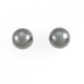 PT 黒蝶パール ピアス 11.6mm