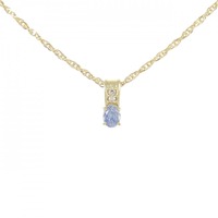 K18YG サファイヤ ネックレス