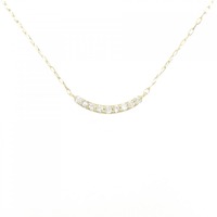 【リメイク】K18YG ダイヤモンド ネックレス 0.10CT