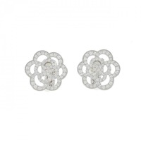 シャネル カメリア ピアス