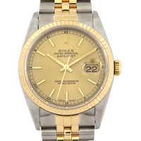 ロレックス デイトジャスト 16233 SSxYG 自動巻 X番