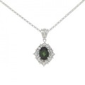 PT トルマリン ネックレス 1.38CT